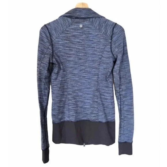 Lululemon Nice Asana Wee Are From Space Cadet Blue Athletic Jacket 4 - Picture 4 of 8